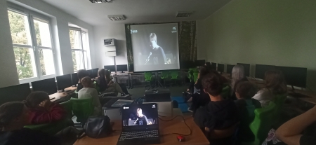 Spotkanie z polskim astronautą Sławoszem Uznańskim-Wiśniewskim